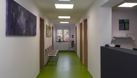 moderne und angenehme praxisraeme der handklinik